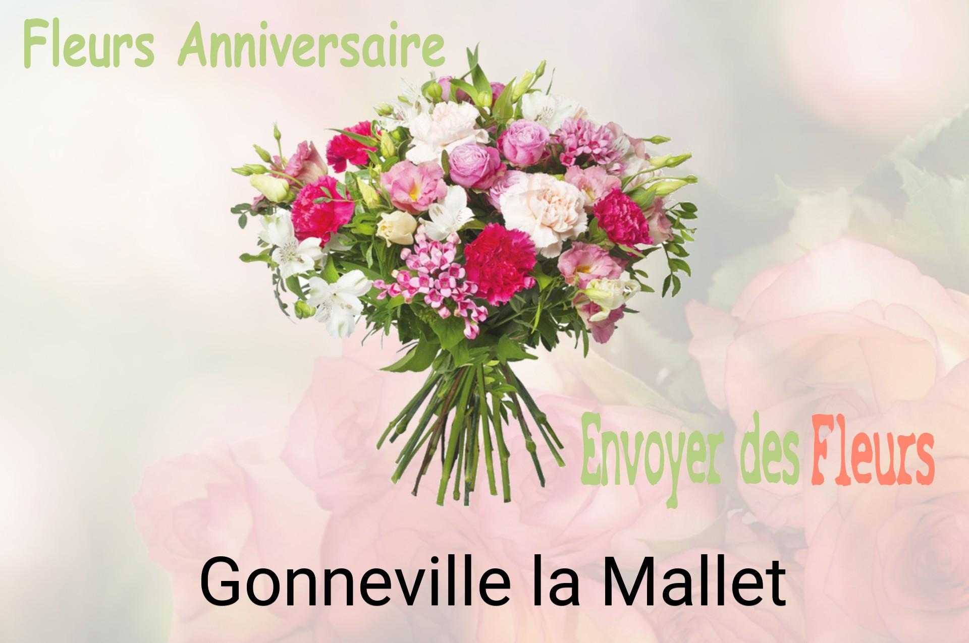 Bouquet de fleurs d’anniversaire livré à Gonneville-la-Mallet