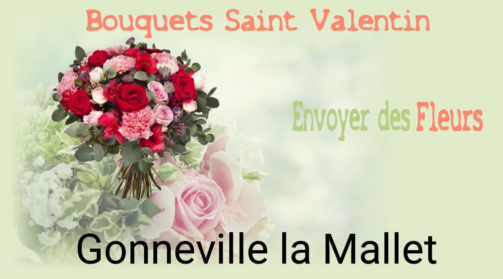Roses de Saint-Valentin livrées à Gonneville-la-Mallet